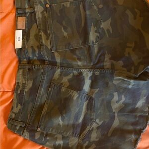 Judy Blue Green Camouflage Shorts